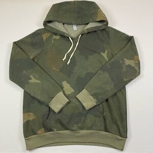 Camouflage Alternative Hoodie Women's‎ Large Military Minimalist Sweatshirt